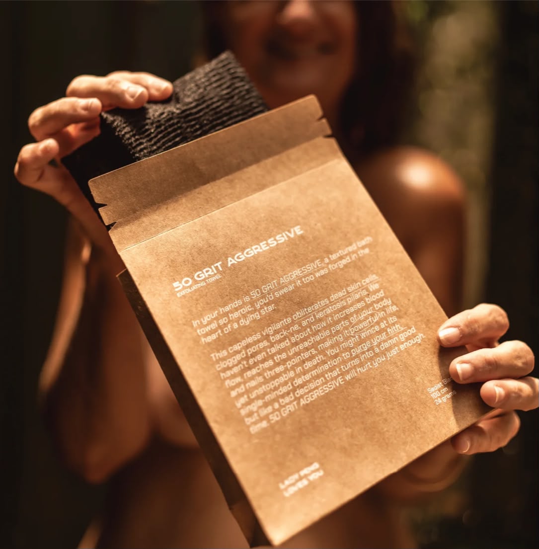 50 Grit Aggressive Exfoliating Towel